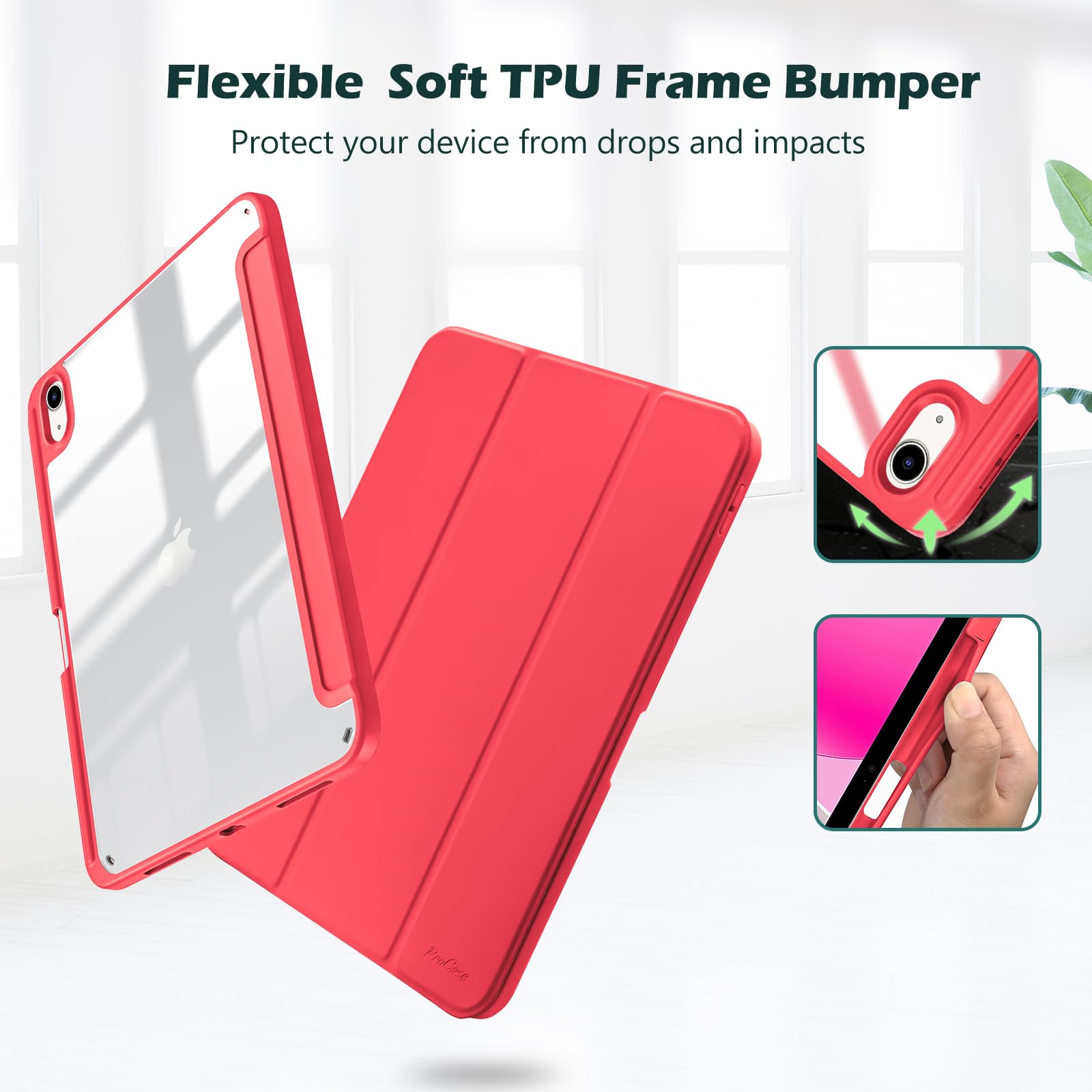 Foto 4 | Funda Procase Para Ipad 11.ª Generación, 11 Pulgadas, 2025/10.ª Generación, 10.9 Pulgadas - Venta Internacional.