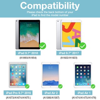 Foto 2 | Funda Con Teclado Inalámbrico Procase Con Rotación De 360° Para Ipad 9.7 - Venta Internacional.