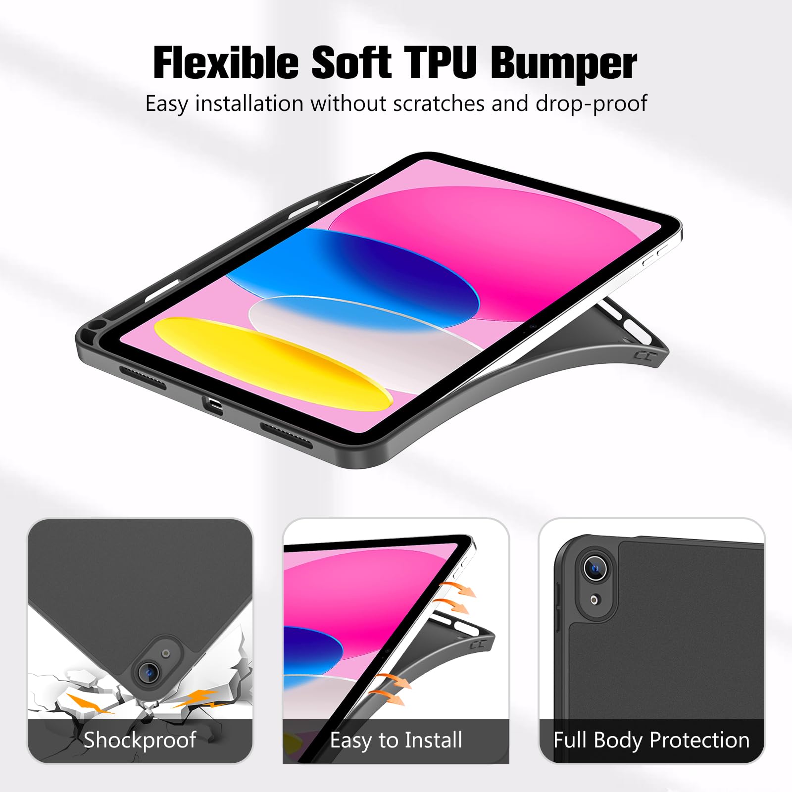 Foto 5 pulgar | Funda Procase Para Ipad 11.ª Generación, 11 Pulgadas, 2025/10.ª Generación, 10.9 Pulgadas - Venta Internacional.