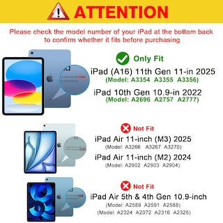 Foto 2 | Funda Procase Para Ipad 11.ª Generación De 11 Pulgadas, 2025/10.ª Generación De 10.9 Pulgadas - Venta Internacional.