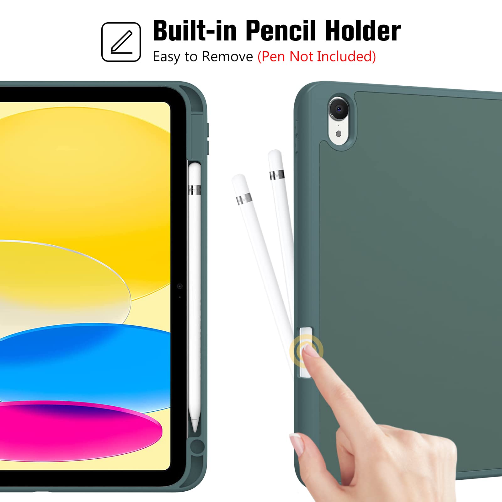 Foto 4 pulgar | Funda Procase Para Ipad 11.ª Generación, 11 Pulgadas, 2025/10.ª Generación, 10.9 Pulgadas - Venta Internacional.