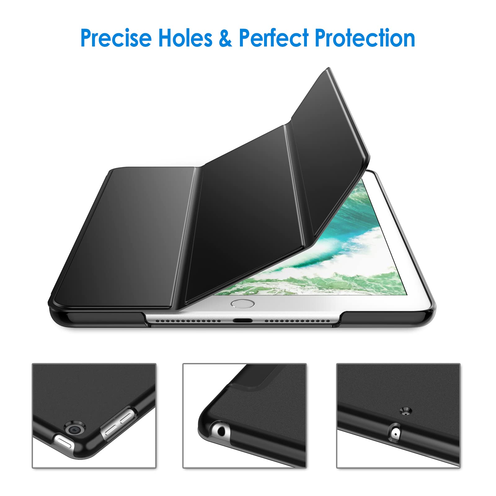 Foto 4 pulgar | Funda Jetech Para Ipad De 9,7 Pulgadas (2018/2017) De 6.ª Y 5.ª Generación Con Smart  - Venta Internacional.