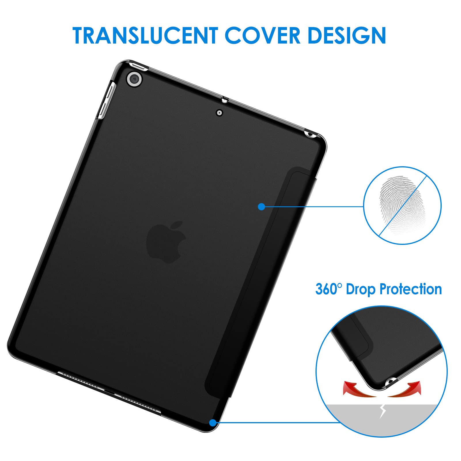 Foto 5 pulgar | Funda Jetech Para Ipad De 9,7 Pulgadas (2018/2017) De 6.ª Y 5.ª Generación Con Smart  - Venta Internacional.