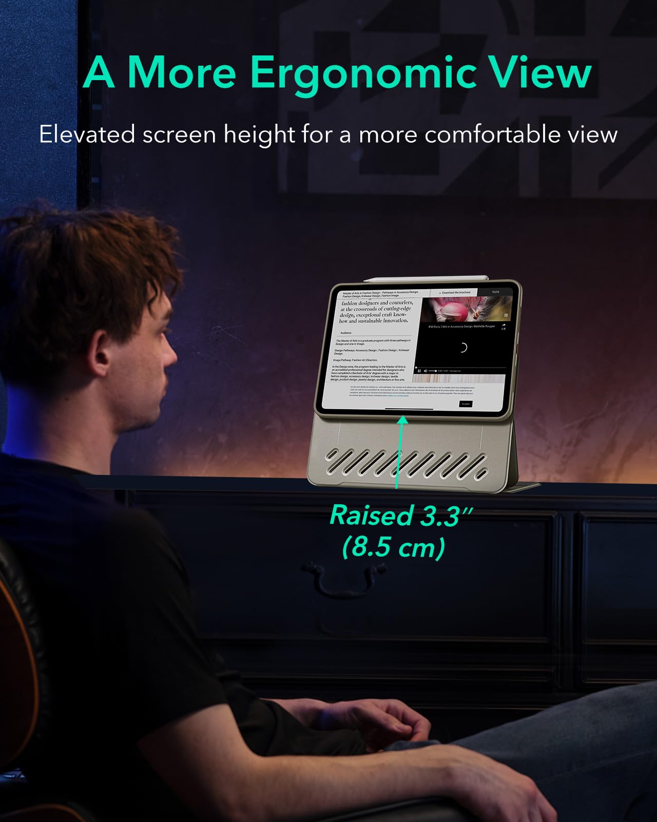 Foto 5 | Funda Esr Para Ipad Air De 11 Pulgadas (2025) M3/m2, 10,9 Pulgadas (2022/2020) - Venta Internacional.