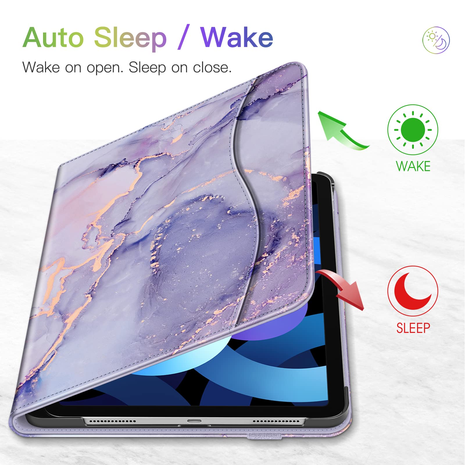 Foto 4 pulgar | Funda Fintie Para Ipad Air De 11 Pulgadas M3 (2025) /m2 (2024), Air  - Venta Internacional.