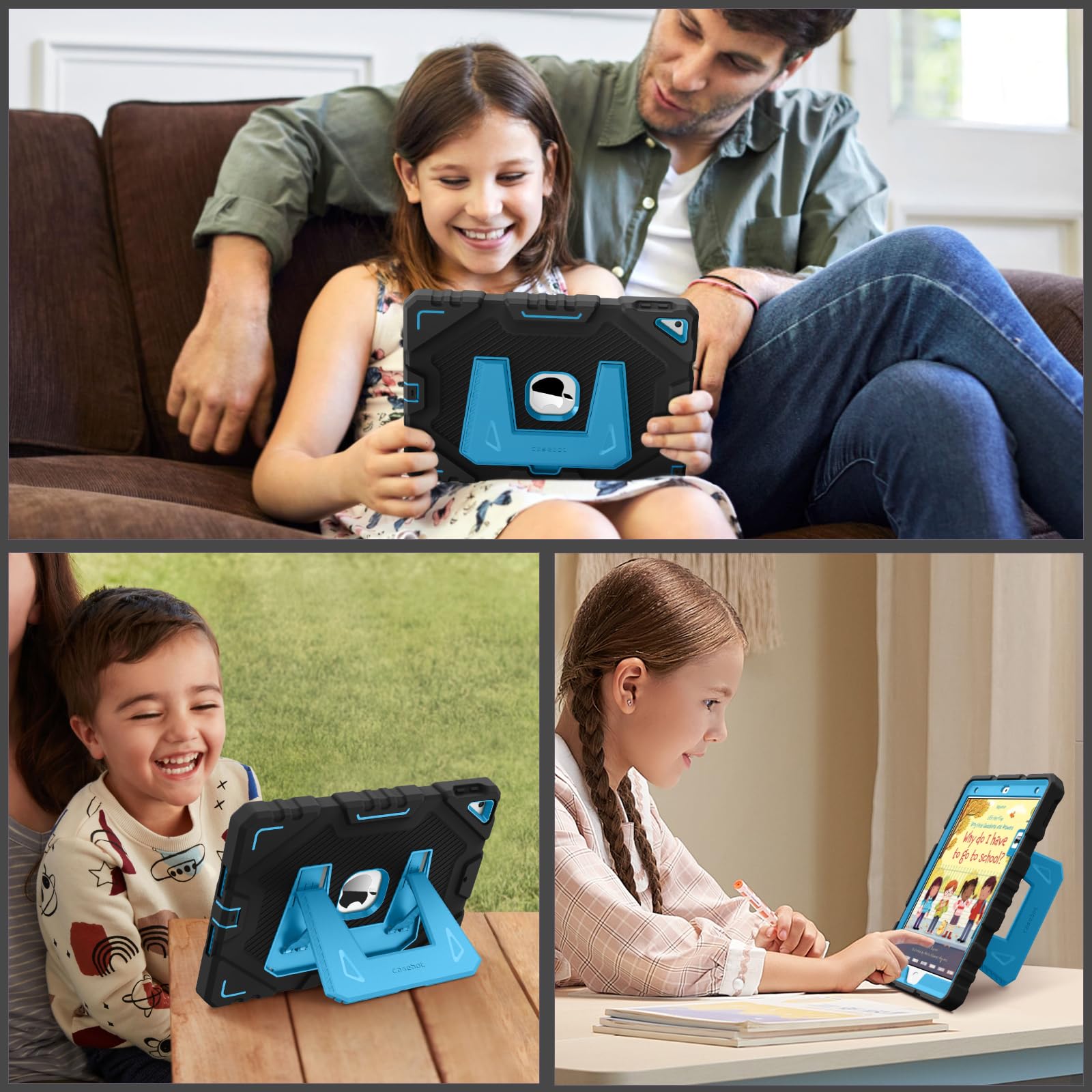 Foto 8 pulgar | Funda Fintie Para Ipad 9.ª Generación (2021), 8.ª Generación (2020) Y 7.ª Generación (2019) - Venta Internacional.