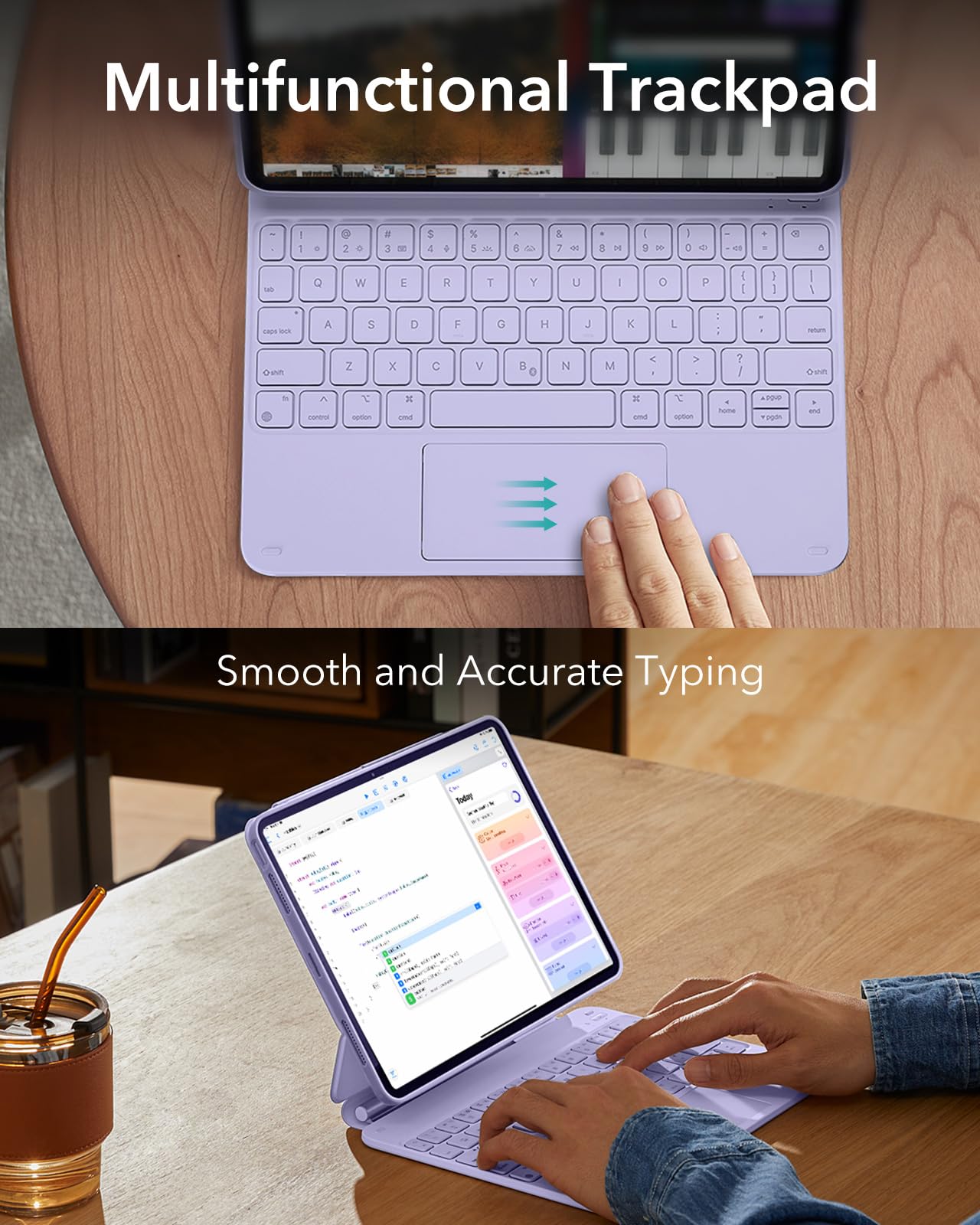 Foto 7 pulgar | Funda Ipad Con Teclado Esr Para Ipad Air 11 Y Ipad Pro 11 - Venta Internacional.