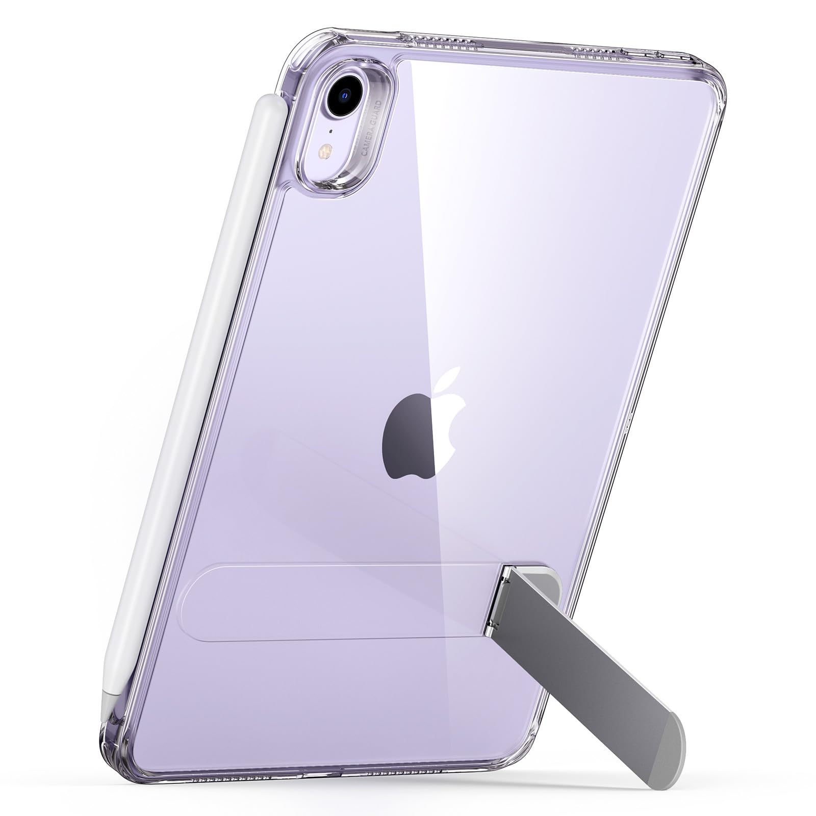 Foto 2 pulgar | Funda Esr Para Ipad Mini 7 A17 Pro Con Soporte Y 3 Modos, Transparente - Venta Internacional.