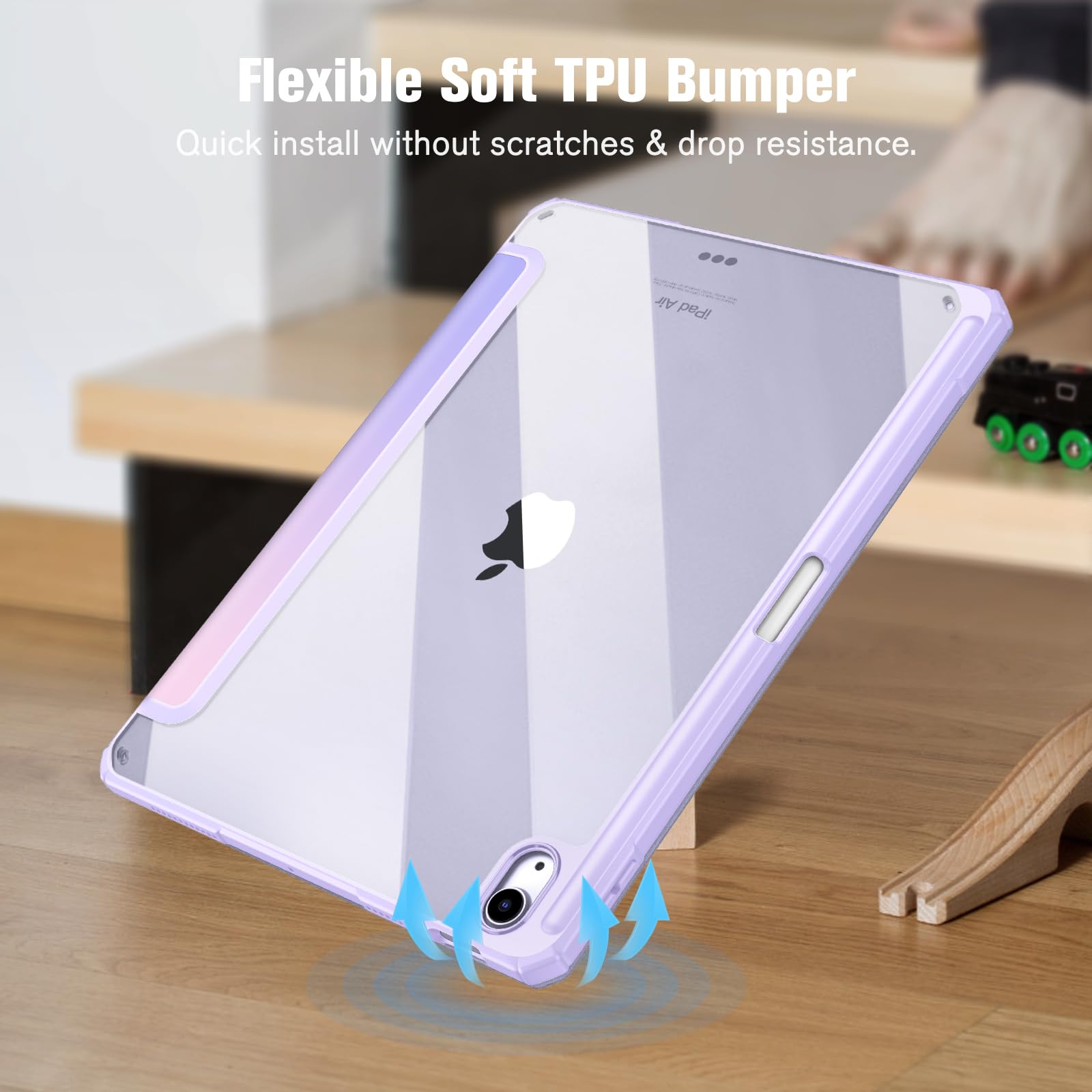 Foto 6 pulgar | Funda Fintie Hybrid Slim Para Ipad Air De 11 Pulgadas M3 (2025) /m2 (2024) - Venta Internacional.