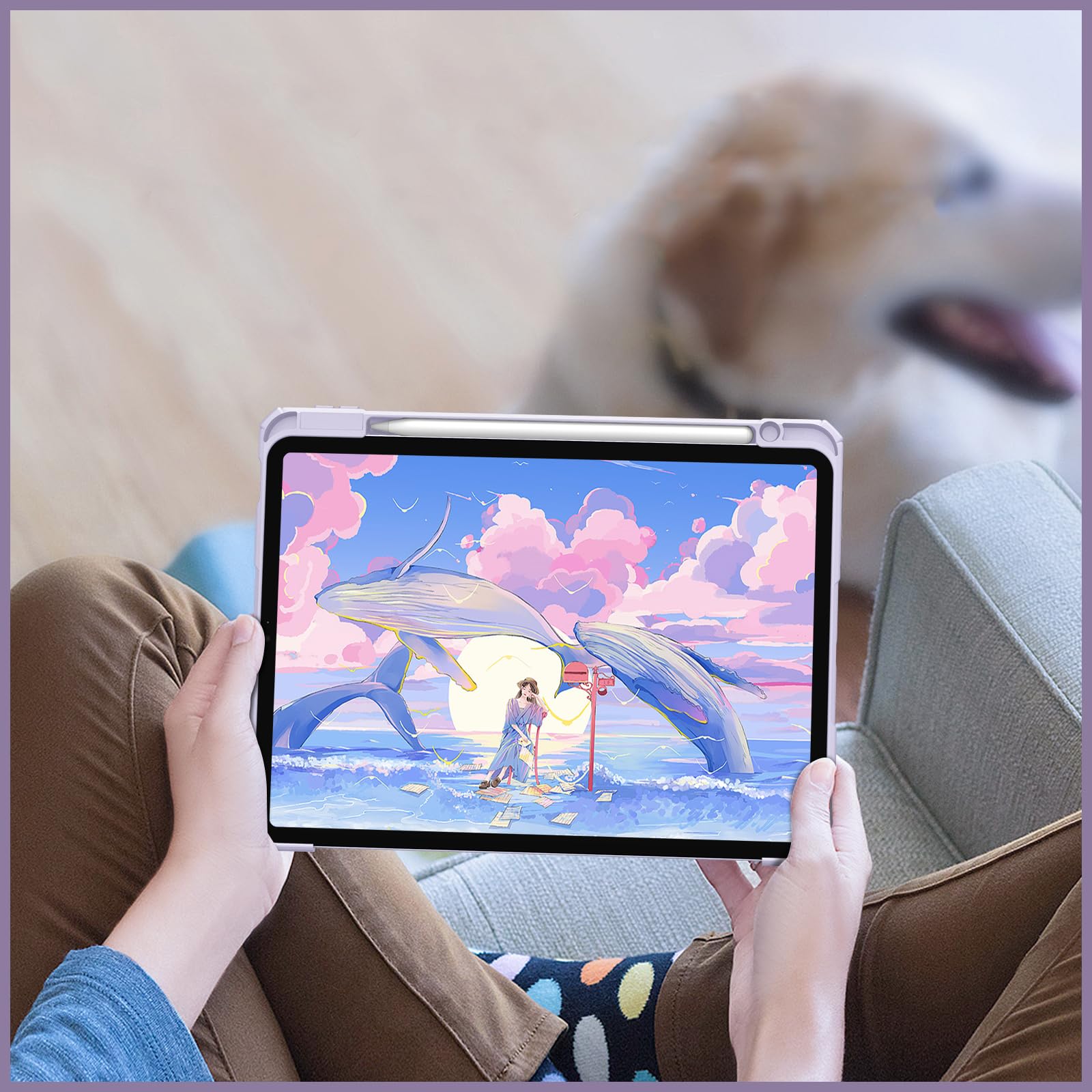 Foto 7 pulgar | Funda Fintie Hybrid Slim Para Ipad Air De 11 Pulgadas M3 (2025) /m2 (2024) - Venta Internacional.
