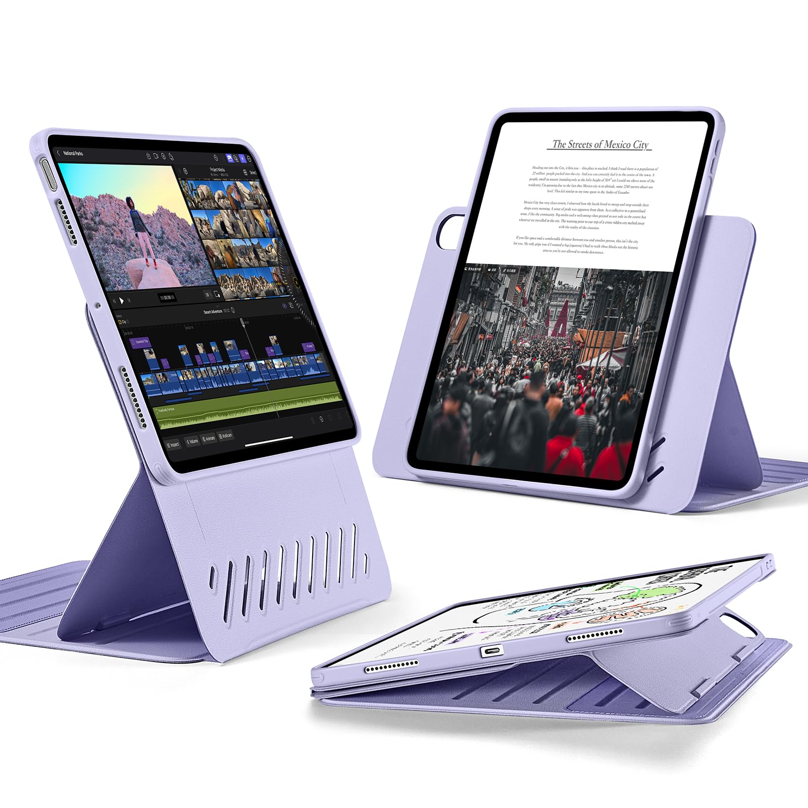 Foto 2 pulgar | Funda Esr Para Ipad Air De 11 Pulgadas (2025) M3/m2, 10,9 Pulgadas (2022/) - Venta Internacional.
