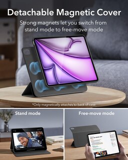 Foto 4 | Funda Esr Para Ipad Air De 13 Pulgadas (2025/2024) Con Soporte Para Lápices - Venta Internacional.