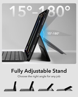 Foto 3 | Funda Con Teclado Esr Ascend Para Ipad Pro 11 2024 Con Panel Táctil - Venta Internacional.
