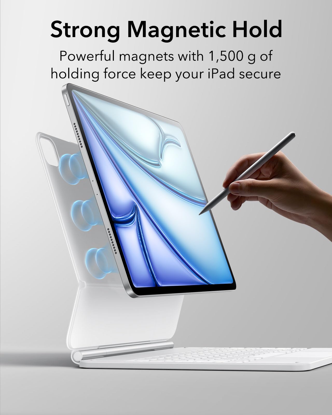 Foto 6 | Funda Con Teclado Para Ipad Air 13 Y Ipad Pro 12.9 Con Magic Keybo - Venta Internacional.