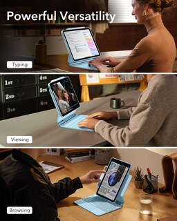 Foto 3 | Funda Con Teclado Esr Para Ipad Air De 11 Pulgadas Y Ipad Pro De 11 Pulgadas - Venta Internacional.