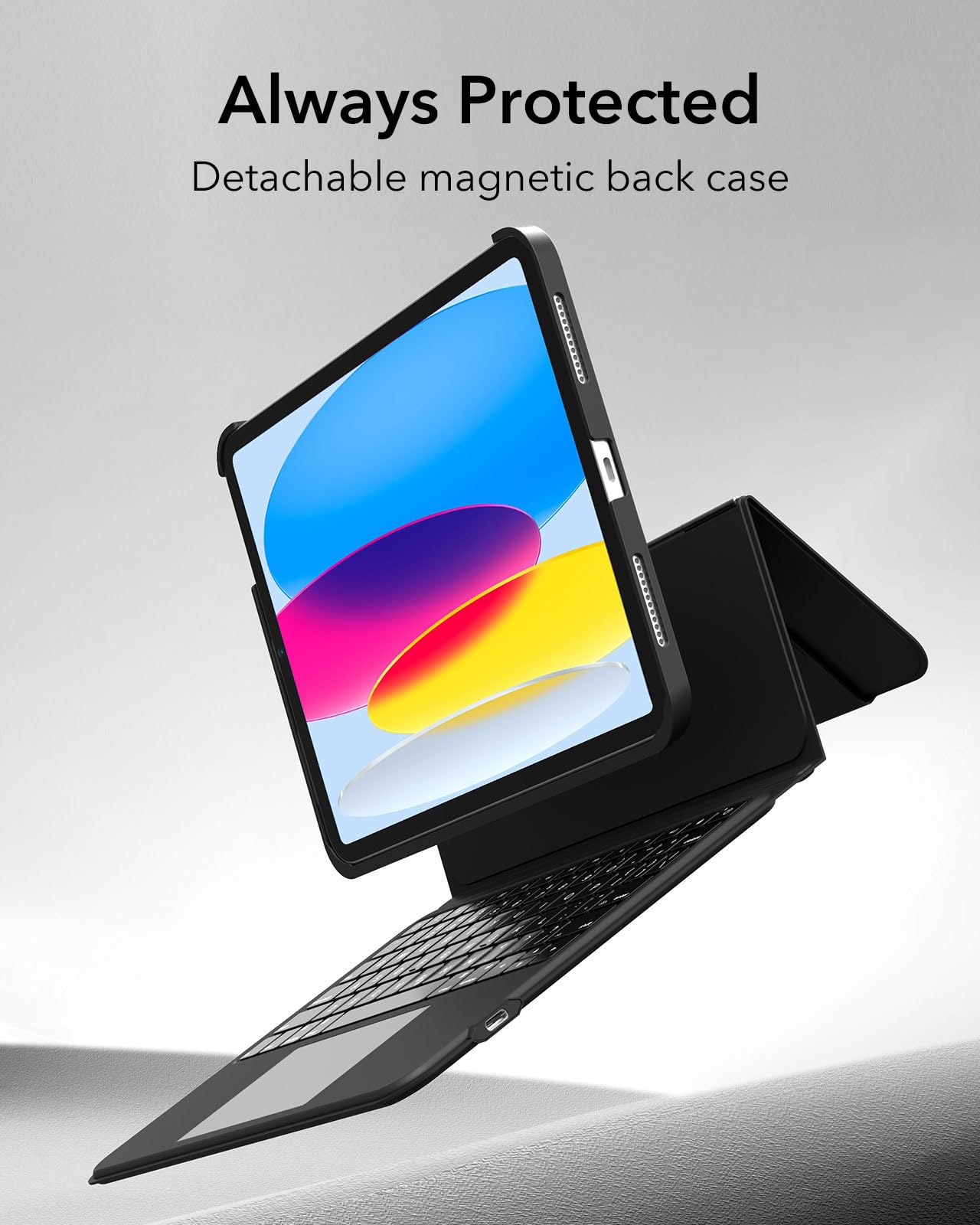 Foto 6 | Funda Con Teclado Y Panel Táctil Para Ipad De 11ª Y 10ª Generación - Venta Internacional.