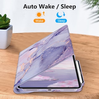 Foto 7 | Funda Giratoria Fintie Para Ipad Air De 13 Pulgadas (m3) 2025, Color Lila - Venta Internacional.