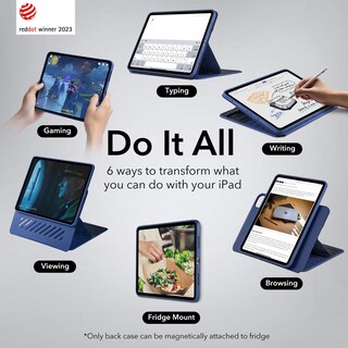 Foto 3 | Funda Esr Para Ipad Pro 12.9 (6.ª Y 5.ª Gen., 2022/2021), Color Azul - Venta Internacional.