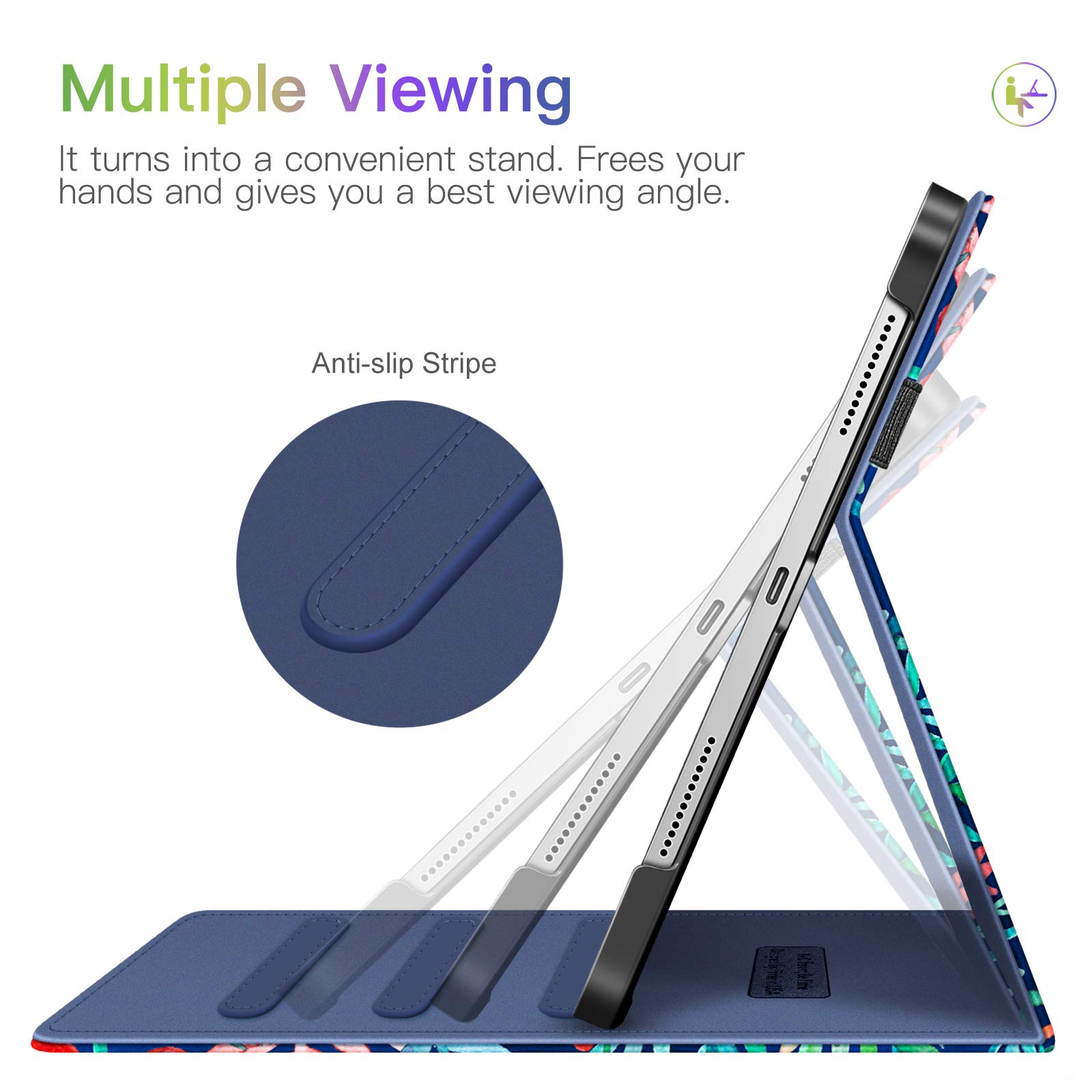Foto 4 | Funda Fintie Para Ipad Air De 11 Pulgadas M3 (2025) /m2 (2024) - Venta Internacional.