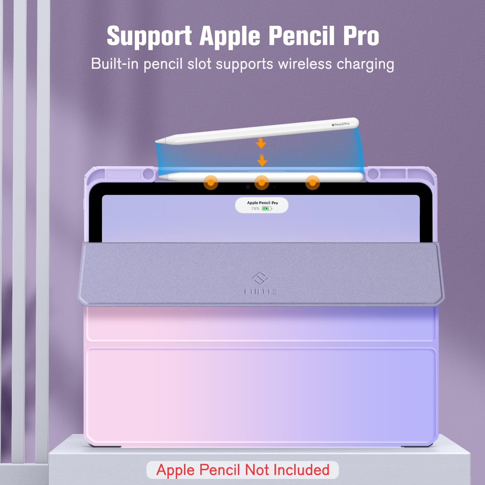 Foto 7 pulgar | Funda Fintie Hybrid Slim Para Ipad Air De 13 Pulgadas (m3) 2025 - Venta Internacional.