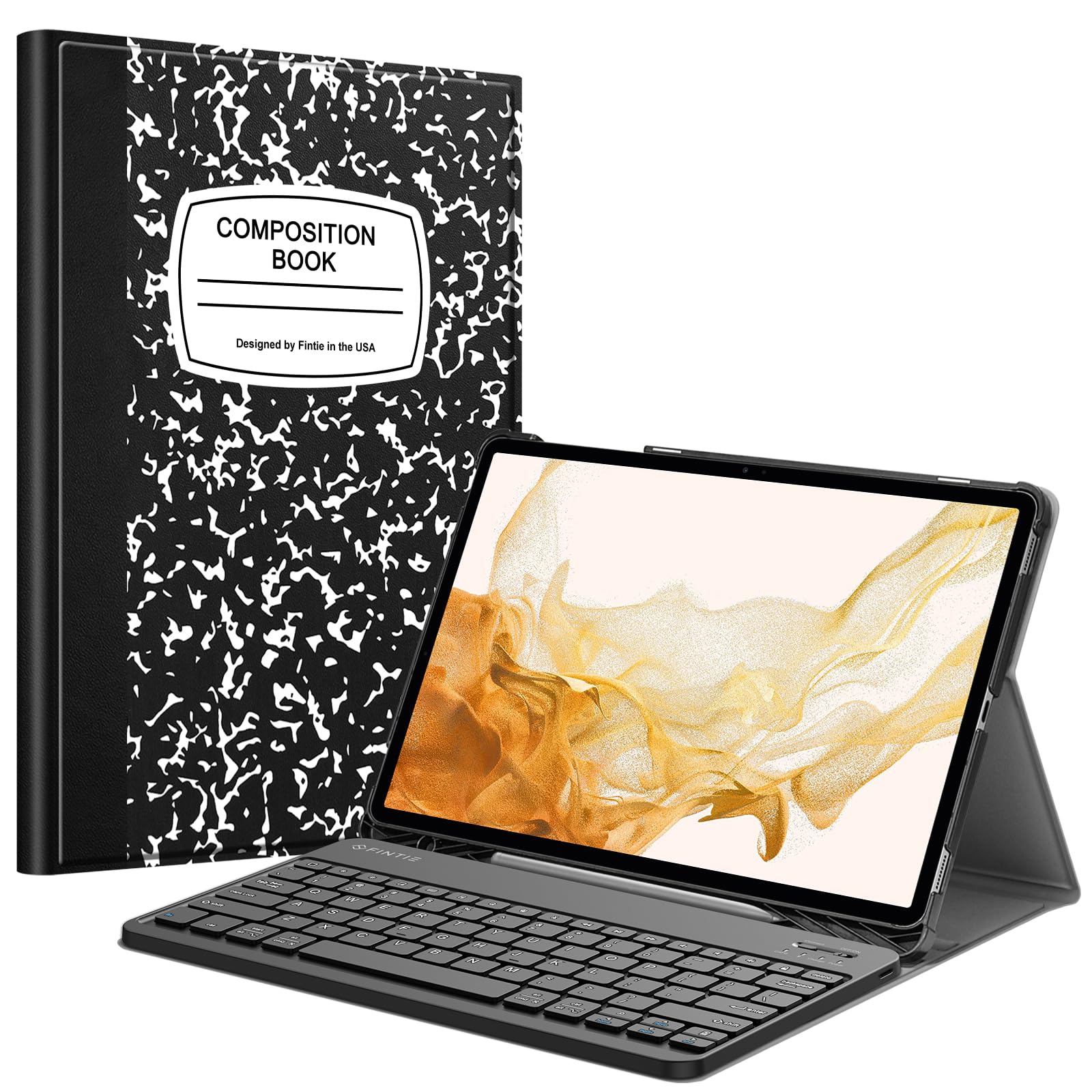 Foto 2 pulgar | Funda Con Teclado Fintie Para Samsung Galaxy Tab S8 Plus De 12,4 Pulgadas - Venta Internacional.
