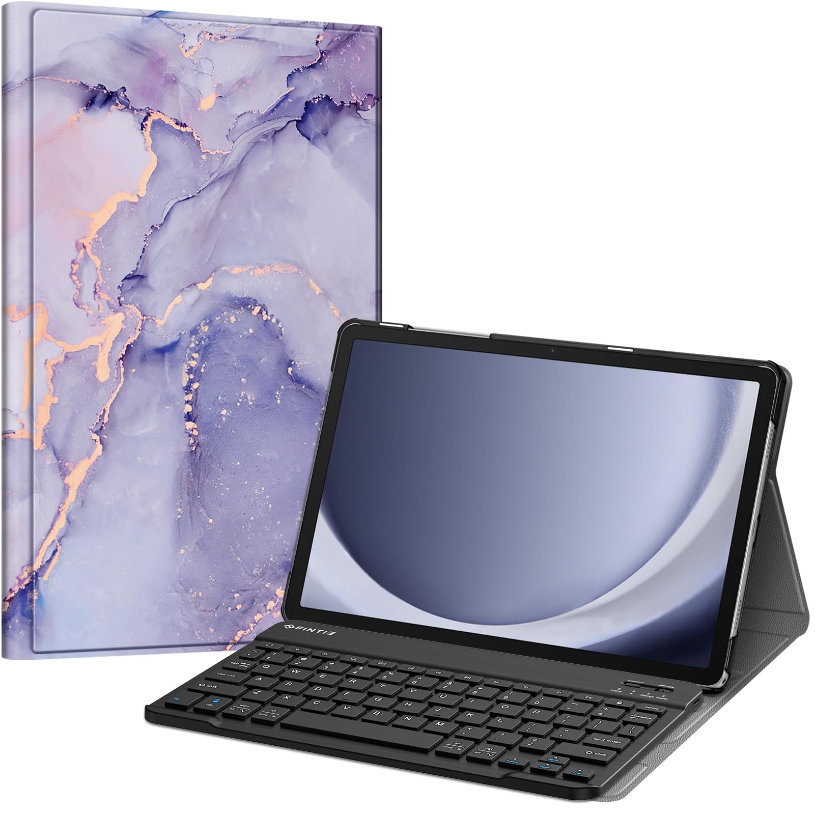 Foto 1 | Funda Con Teclado Fintie Para Samsung Galaxy Tab A9+ 11'' 2023 Lilac - Venta Internacional.