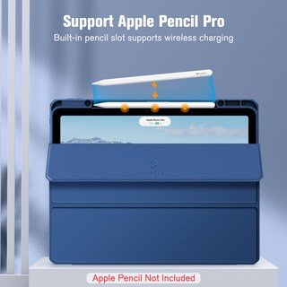 Foto 6 | Funda Fintie Hybrid Slim Para Ipad Air De 13 Pulgadas (m3) 2025, Color Azul Marino - Venta Internacional.