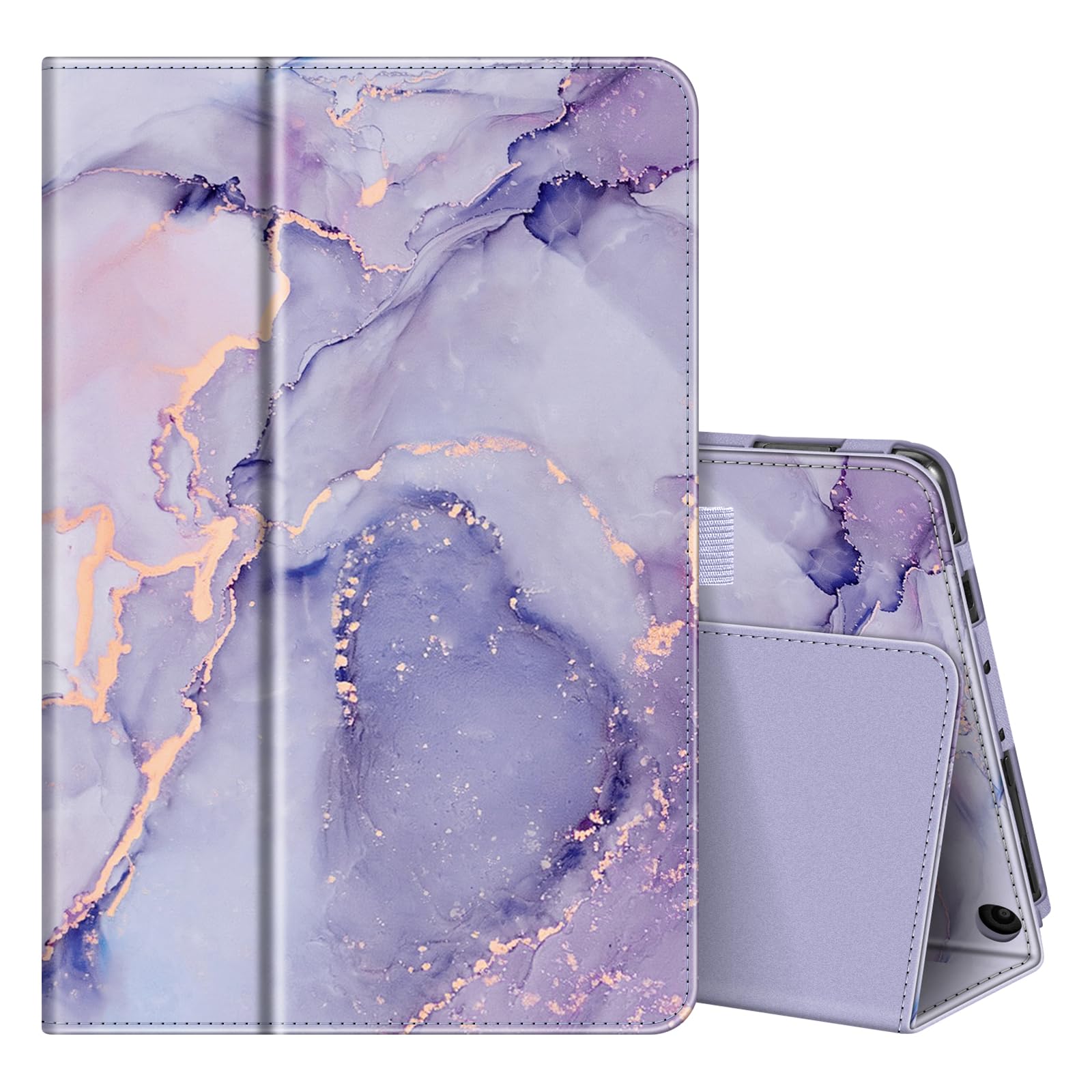 Foto 2 pulgar | Funda Tipo Folio Fintie Para Tablet Amazon Fire Hd 10/10 Plus, Color Lila - Venta Internacional.