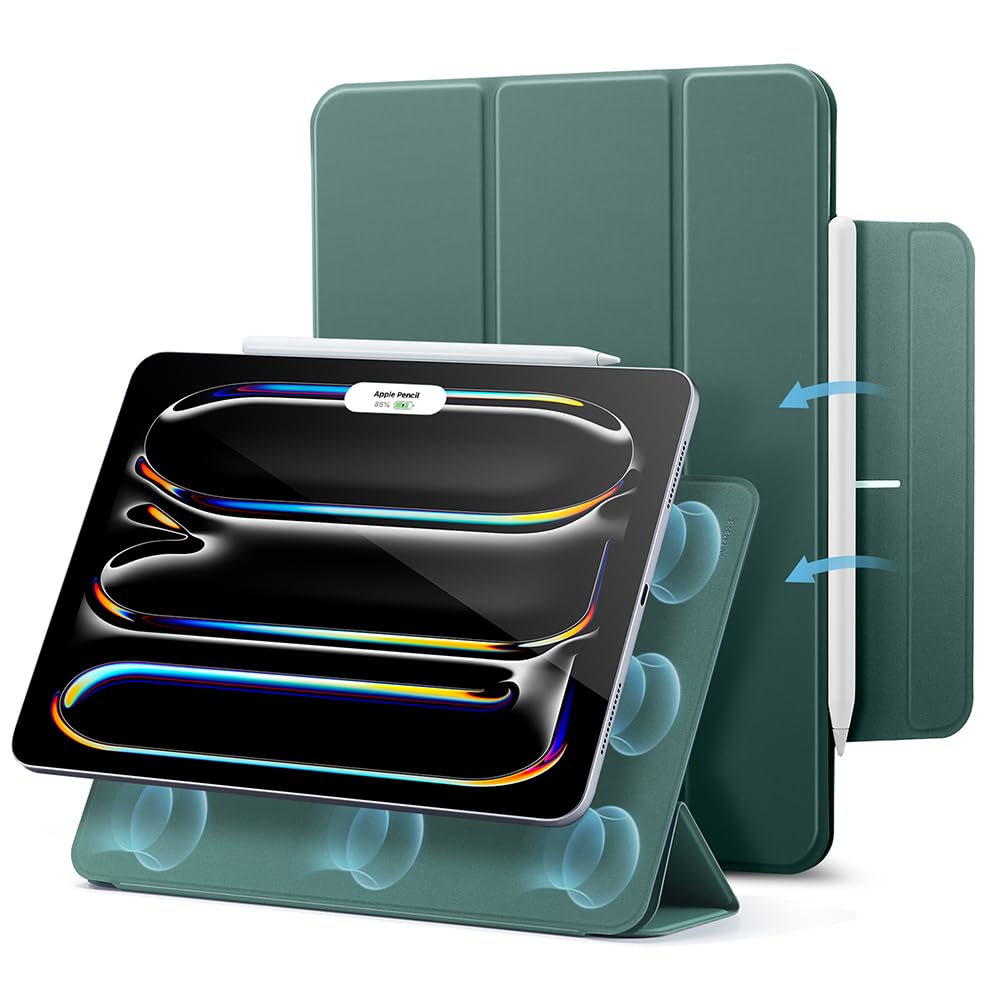Foto 2 pulgar | Funda Esr Rebound Series Para Ipad Pro De 13 Pulgadas (2024), Color Verde - Venta Internacional.