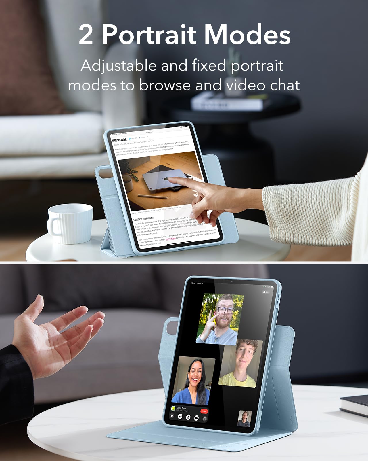 Foto 6 | Funda Esr Para Ipad Air De 11 Pulgadas (2025/2024) Y 10,9 Pulgadas (2022/) - Venta Internacional.