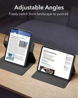 Foto 5 | Funda Esr Para Ipad Pro M4 (2024) De 13 Pulgadas Con Soporte Para Lápices, Color Negro - Venta Internacional.