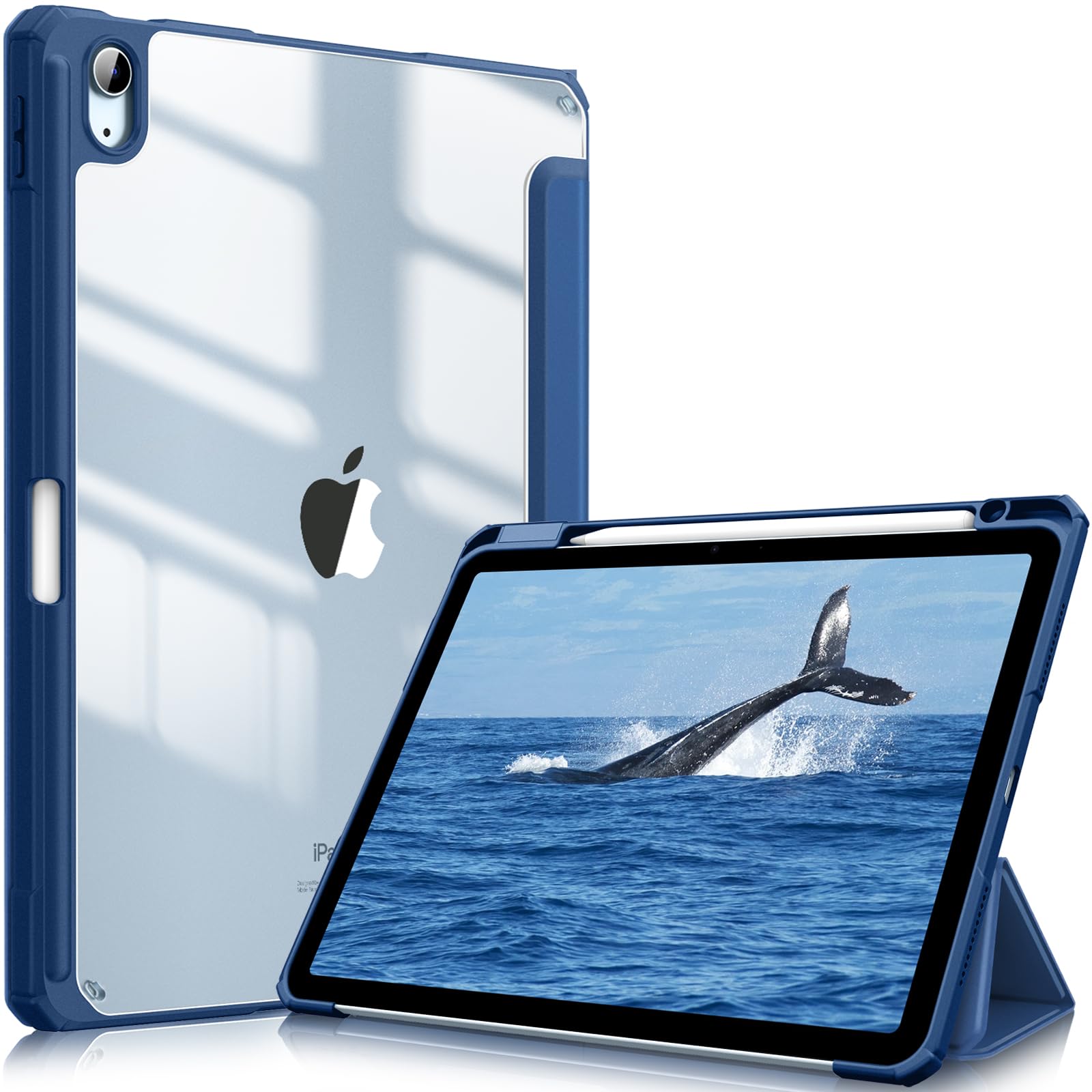 Funda Fintie Hybrid Slim Para Ipad Air De 11 Pulgadas M3 (2025) /m2 (2024) - Venta Internacional.