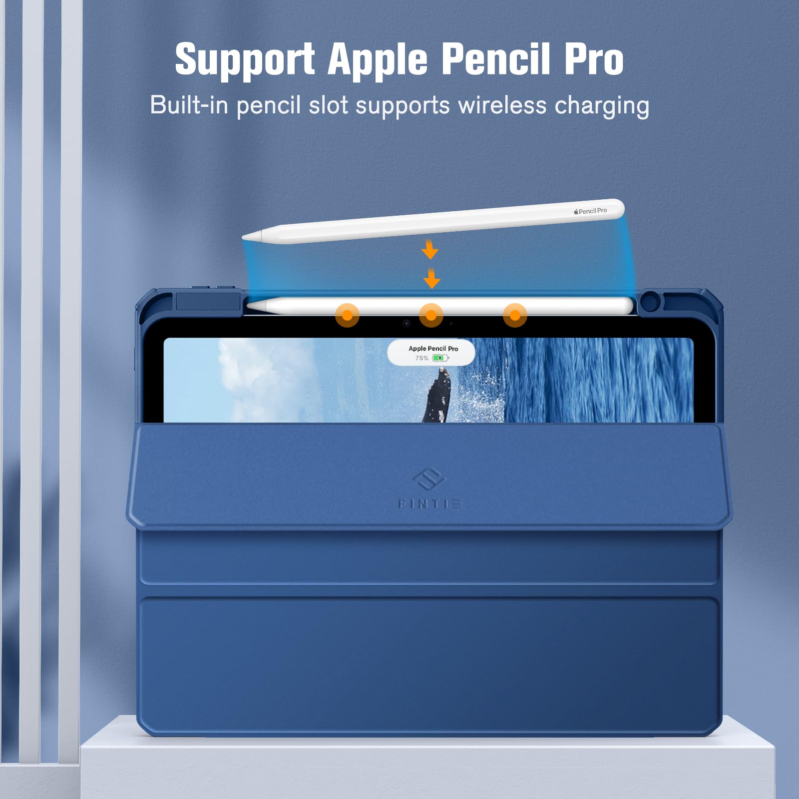 Foto 8 pulgar | Funda Fintie Hybrid Slim Para Ipad Air De 11 Pulgadas M3 (2025) /m2 (2024) - Venta Internacional.