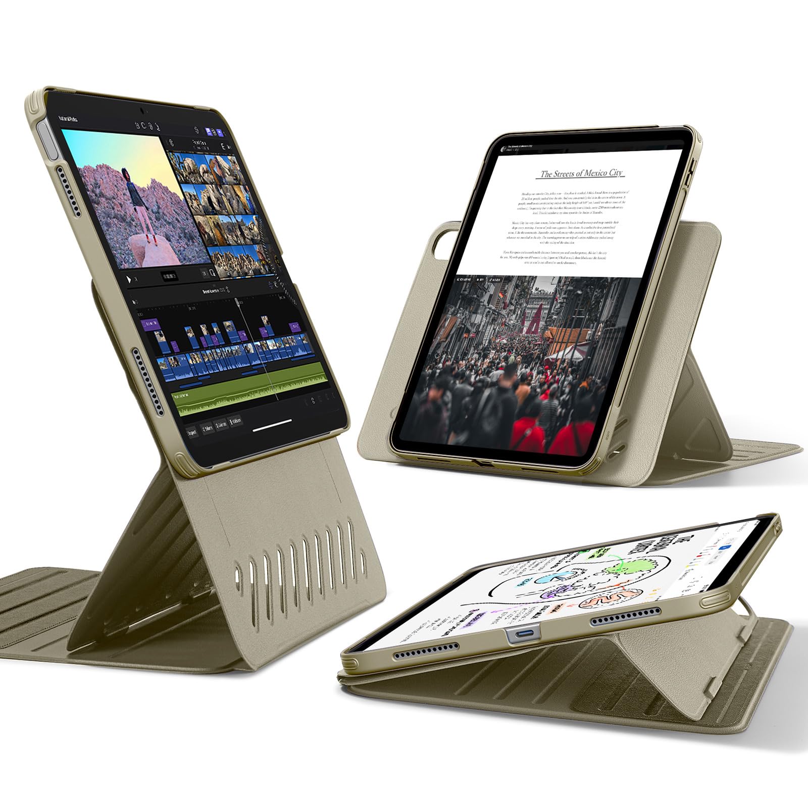 Funda Esr Para Ipad A16 De 11.ª Y 10.ª Generación Con Funda Magnética De Titanio - Venta Internacional.