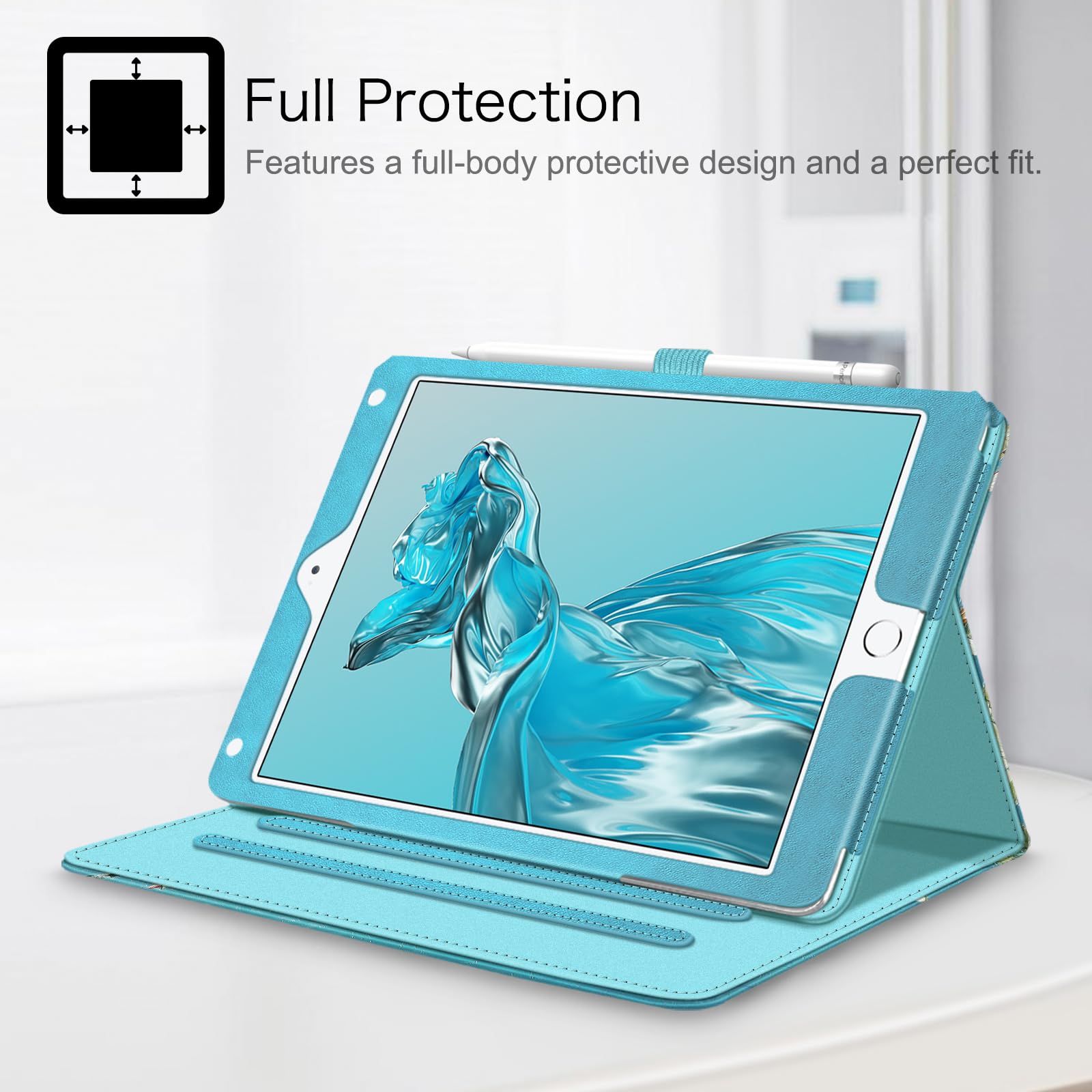 Foto 8 pulgar | Funda Fintie Para Ipad De 6.ª Y 5.ª Generación, Ipad Air 2/air 1 9.7 - Venta Internacional.
