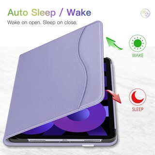 Foto 3 | Funda Fintie Para Ipad Air De 11 Pulgadas M3 (2025) /m2 (2024), Color Morado - Venta Internacional.