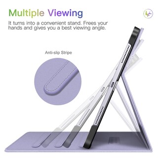 Foto 4 | Funda Fintie Para Ipad Air De 11 Pulgadas M3 (2025) /m2 (2024), Color Morado - Venta Internacional.