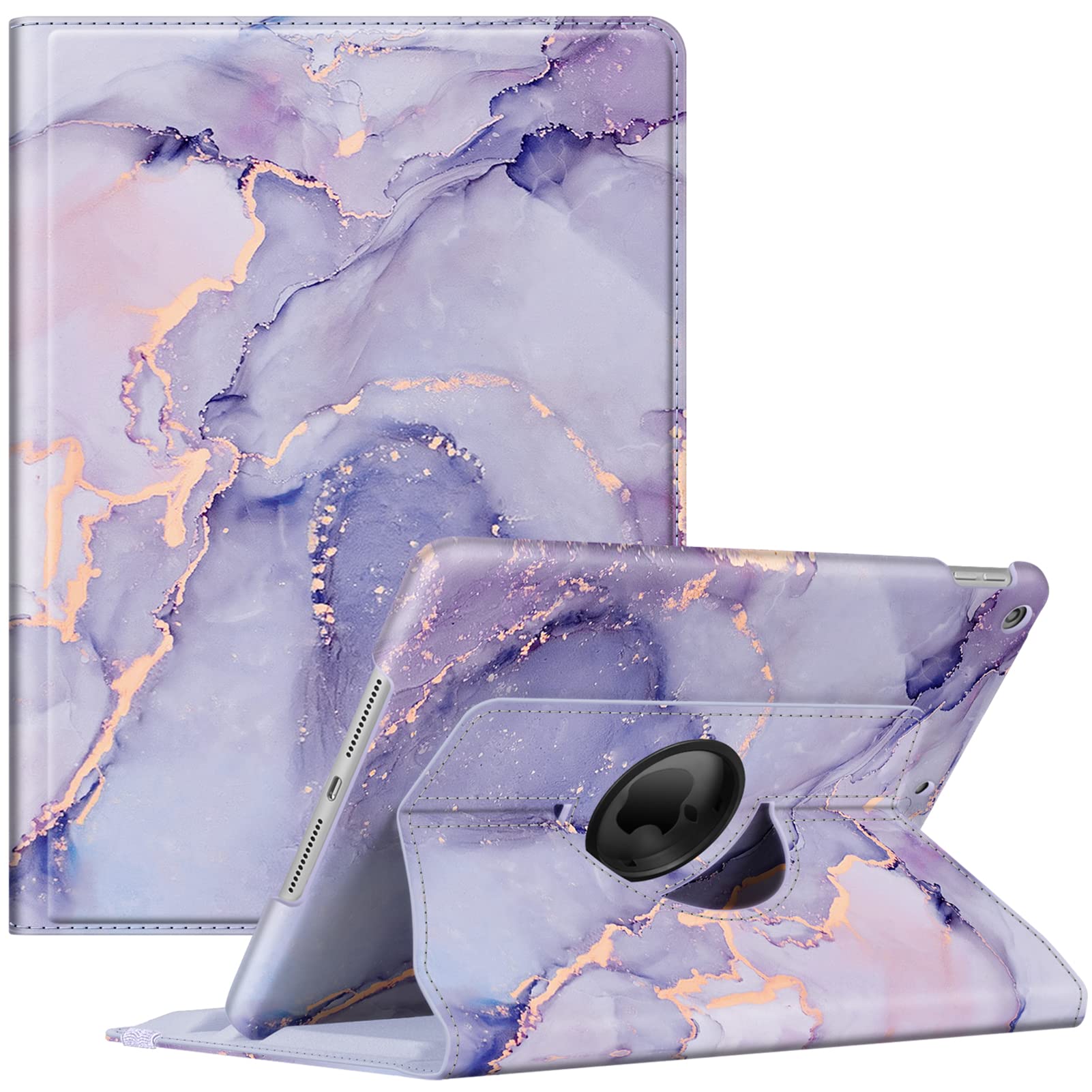 Foto 1 | Funda Giratoria Fintie Para Ipad De 9ª, 8ª Y 7ª Generación De 10,2 Pulgadas, Color Lila - Venta Internacional.