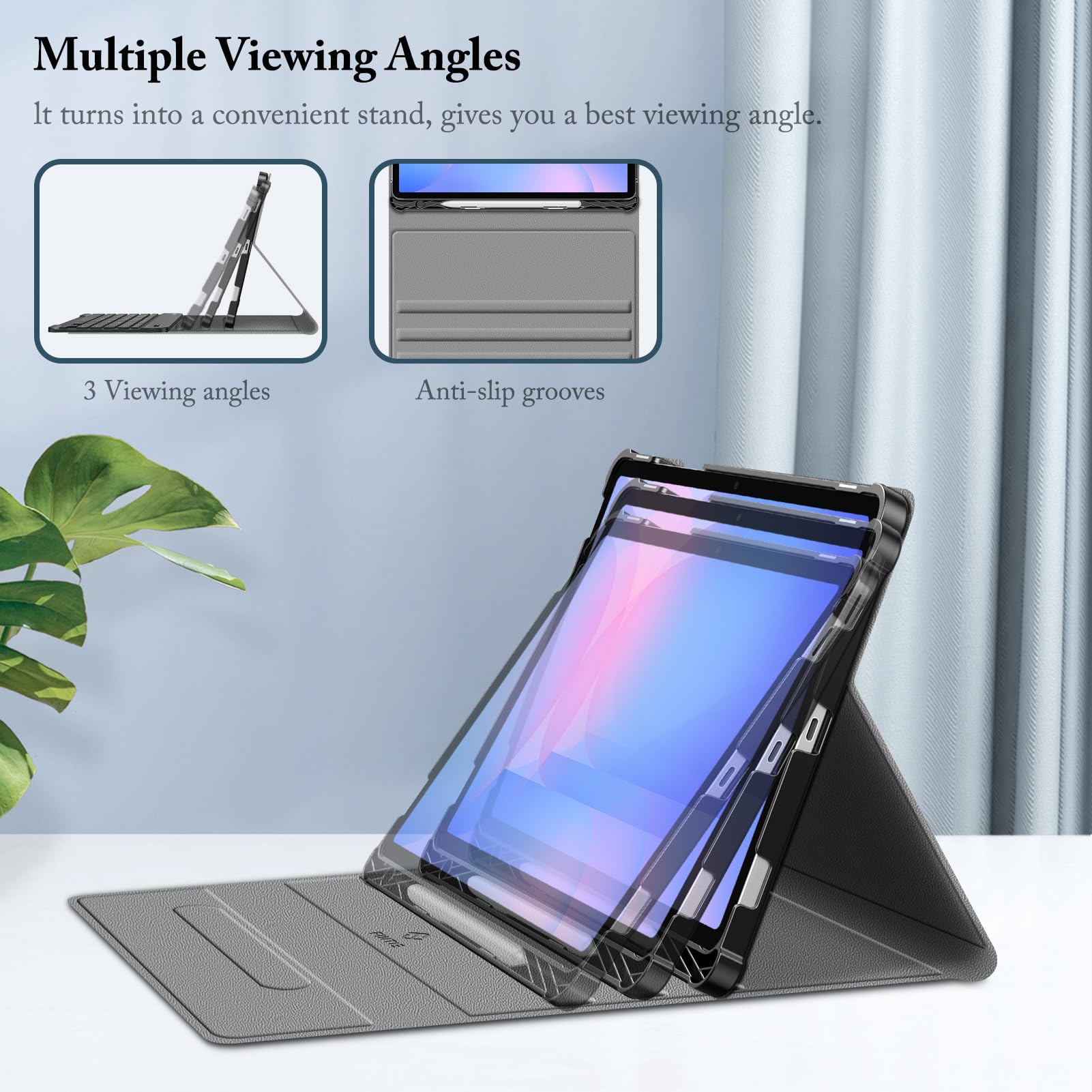Foto 3 | Funda De Teclado Fintie Para Samsung Galaxy Tab S10 Fe/s9 Fe 5g - Venta Internacional.