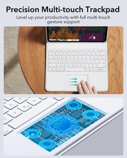 Foto 4 | Funda Con Teclado Esr Ascend Compatible Con Ipad Pro 12.9 Blanca - Venta Internacional.