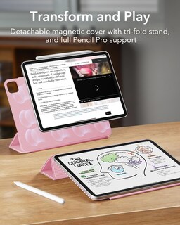 Foto 3 | Funda Esr Para Ipad Air De 13 Pulgadas (2025/2024) Y Ipad Pro De 12,9 Pulgadas - Venta Internacional.