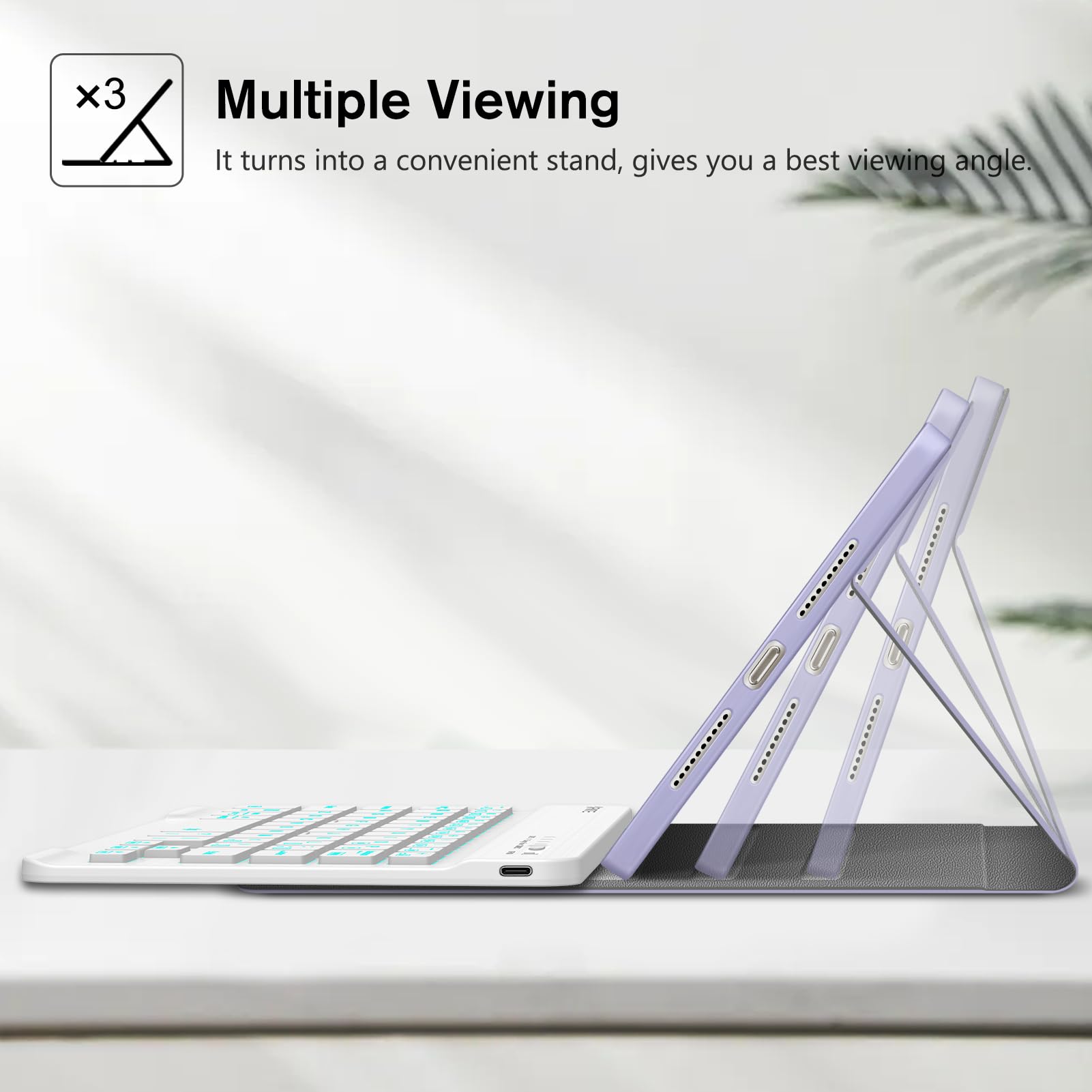 Foto 4 | Funda Con Teclado Fintie Para Ipad Mini (a17 Pro) 7.ª Generación, 2024, 8.3 Pulgadas - Venta Internacional.