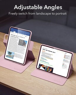 Foto 5 | Funda Esr Para Ipad Pro M4 De 13 Pulgadas (2024) Con Soporte Para Lápices, Color Rosa - Venta Internacional.