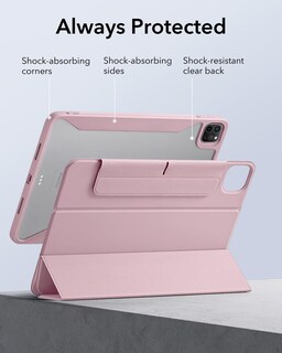 Foto 7 | Funda Esr Para Ipad Pro M4 De 13 Pulgadas (2024) Con Soporte Para Lápices, Color Rosa - Venta Internacional.