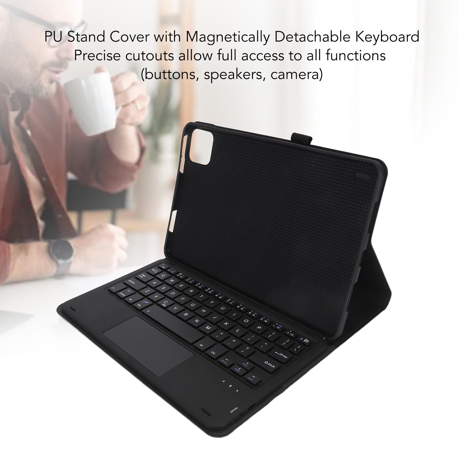 Foto 3 | Funda De Teclado Ashata Para Xiaomi Pad 6/pad 6 Pro De 11 Pulgadas 2023 - Venta Internacional.