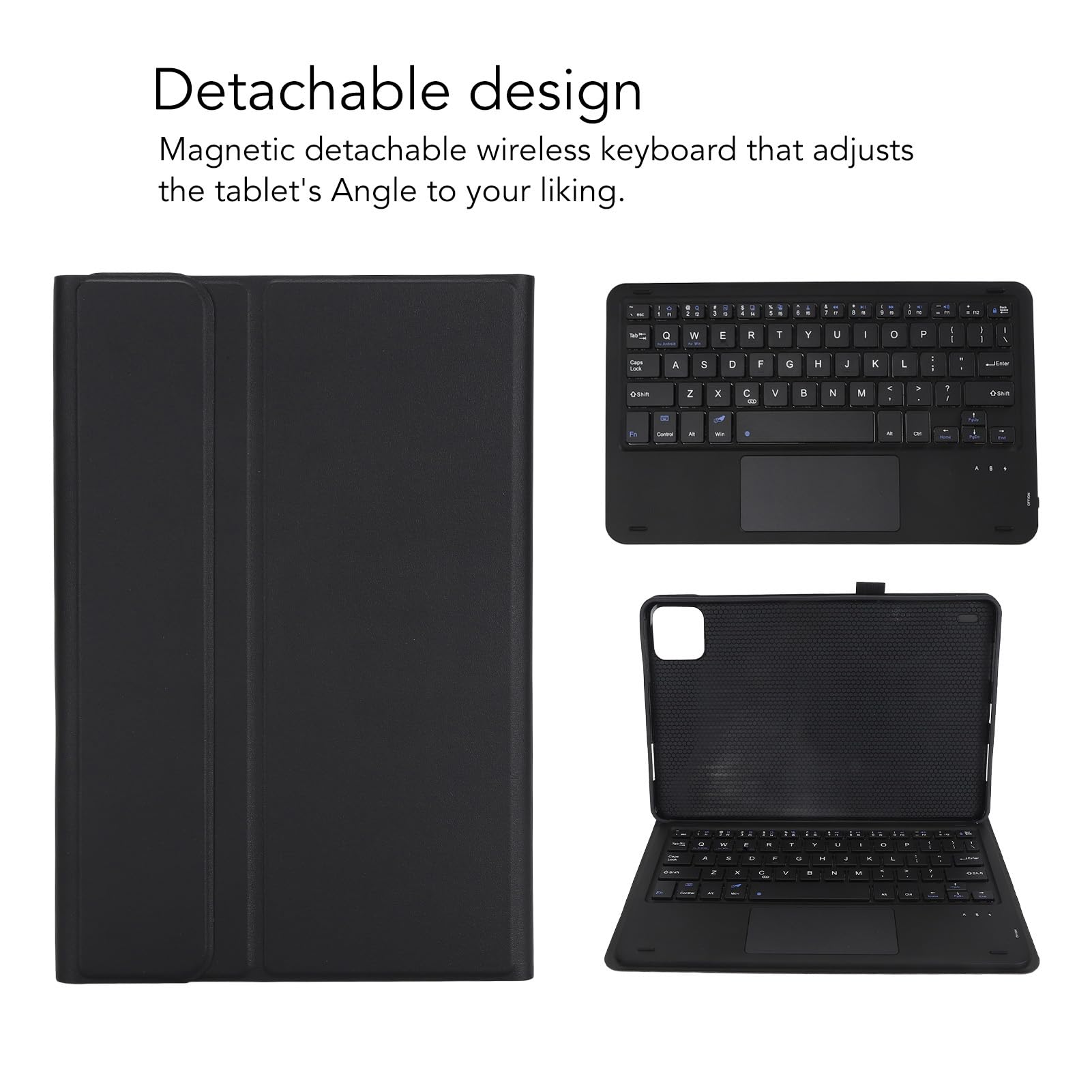 Foto 4 | Funda De Teclado Ashata Para Xiaomi Pad 6/pad 6 Pro De 11 Pulgadas 2023 - Venta Internacional.