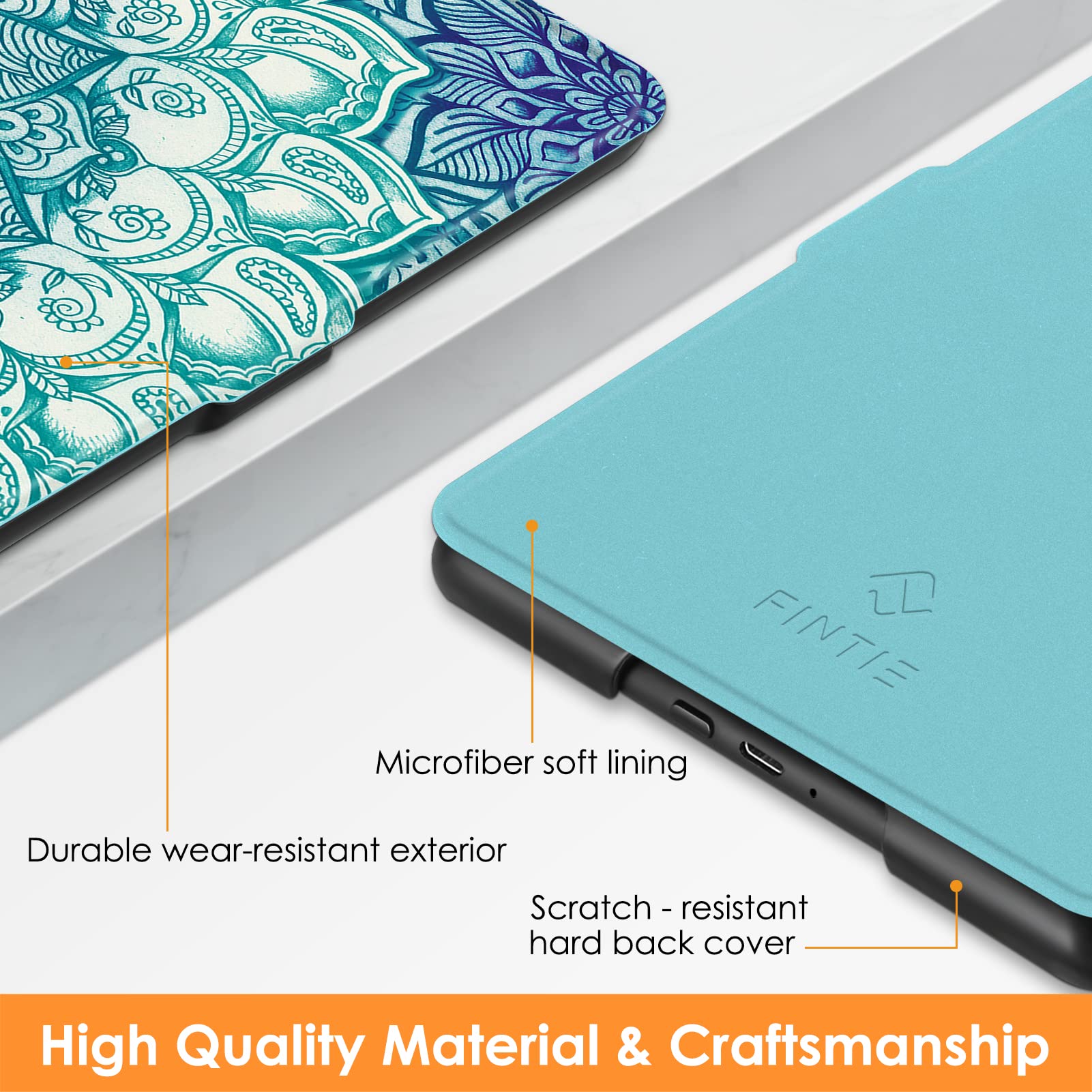 Foto 3 | Funda Fintie Slimshell Para Kindle Paperwhite 6.8 - Venta Internacional.