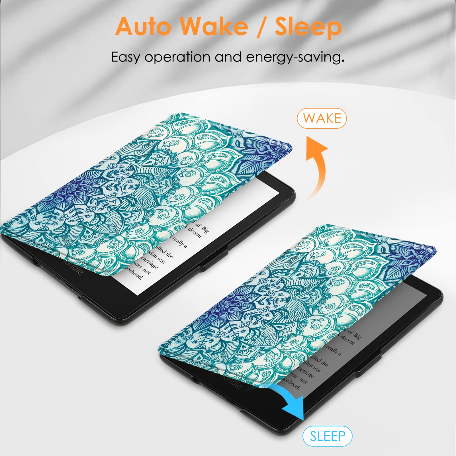 Foto 5 pulgar | Funda Fintie Slimshell Para Kindle Paperwhite 6.8 - Venta Internacional.