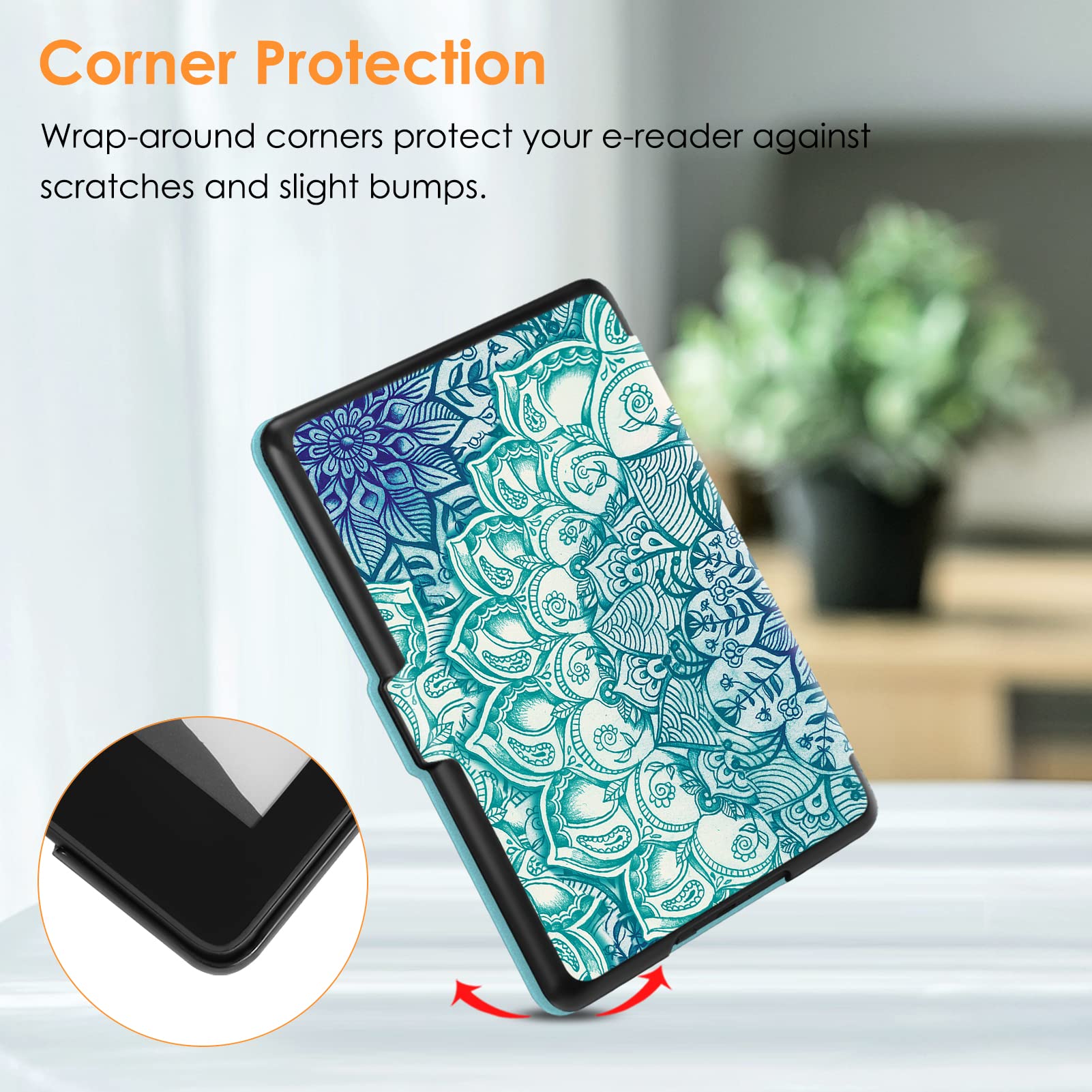 Foto 8 pulgar | Funda Fintie Slimshell Para Kindle Paperwhite 6.8 - Venta Internacional.