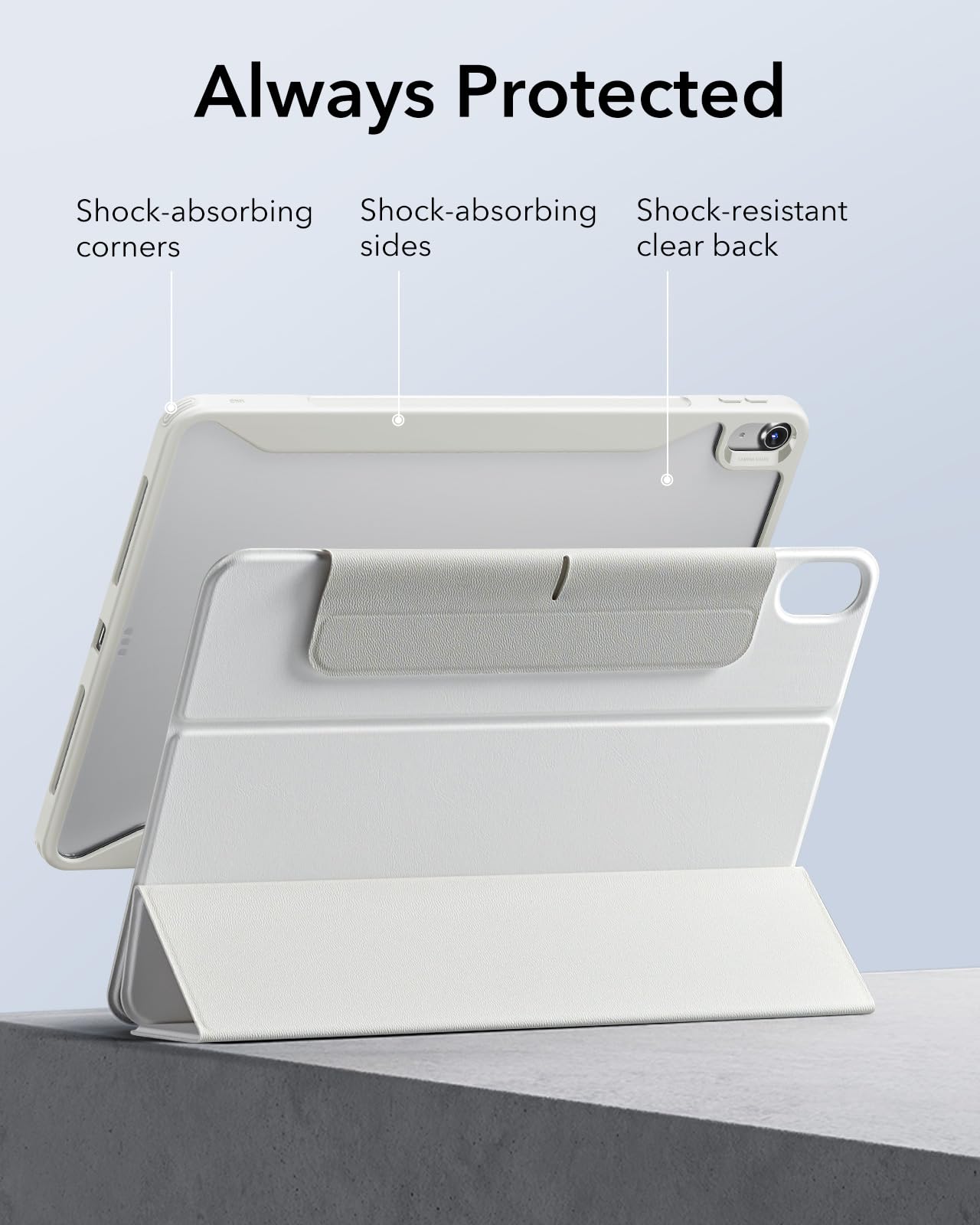 Foto 8 pulgar | Funda Esr Para Ipad Air De 13 Pulgadas (2025/2024) Con Soporte Para Lápices - Venta Internacional.